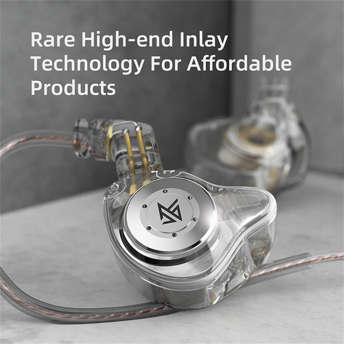 KZ EDX PRO Iem Gaming Earbuds with 1DD, Wired Earphones Headphones, KZ In-Ear...