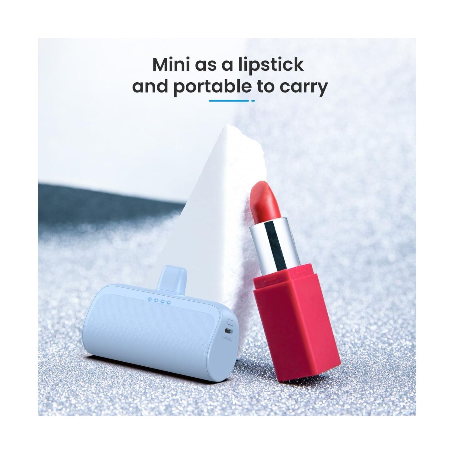 Mini Portable Charger Power Bank for Iphone,5200Mah Phone Charger, Ultra-Comp...