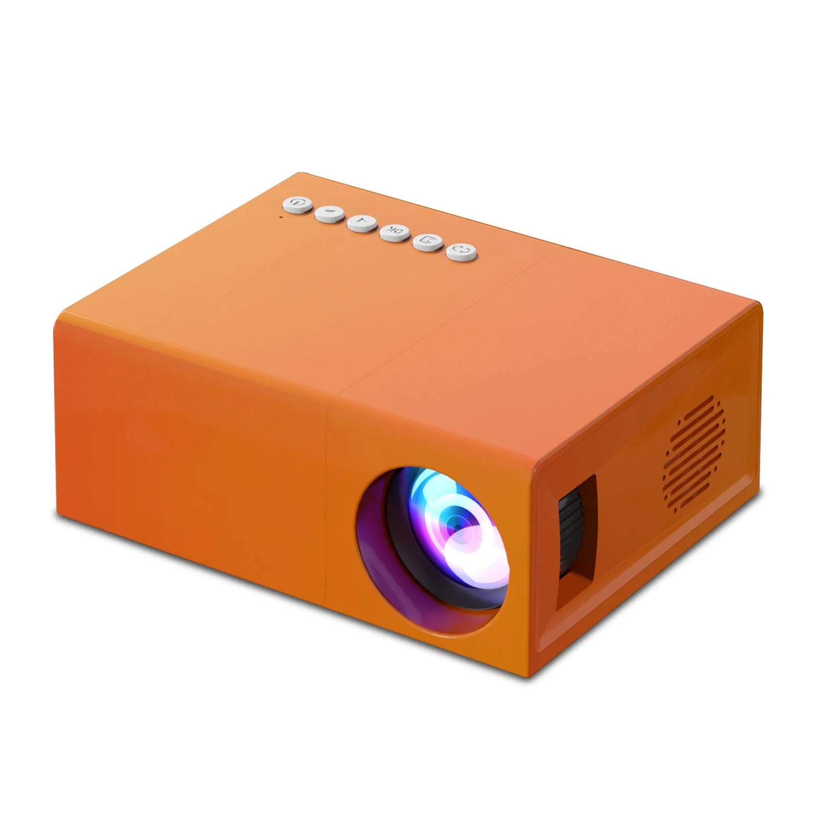 YG300 Mini LED Projector Yg300 Upgraded Version 600 Lumen 320X240P Hdmi-Compatible USB Audio Home Media Player Beamer
