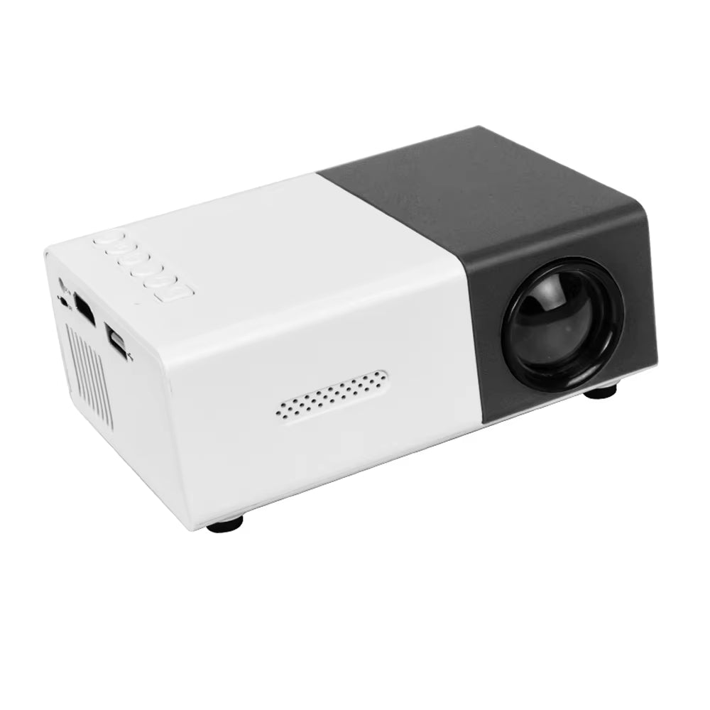 YG300 Mini LED Projector Yg300 Upgraded Version 600 Lumen 320X240P Hdmi-Compatible USB Audio Home Media Player Beamer
