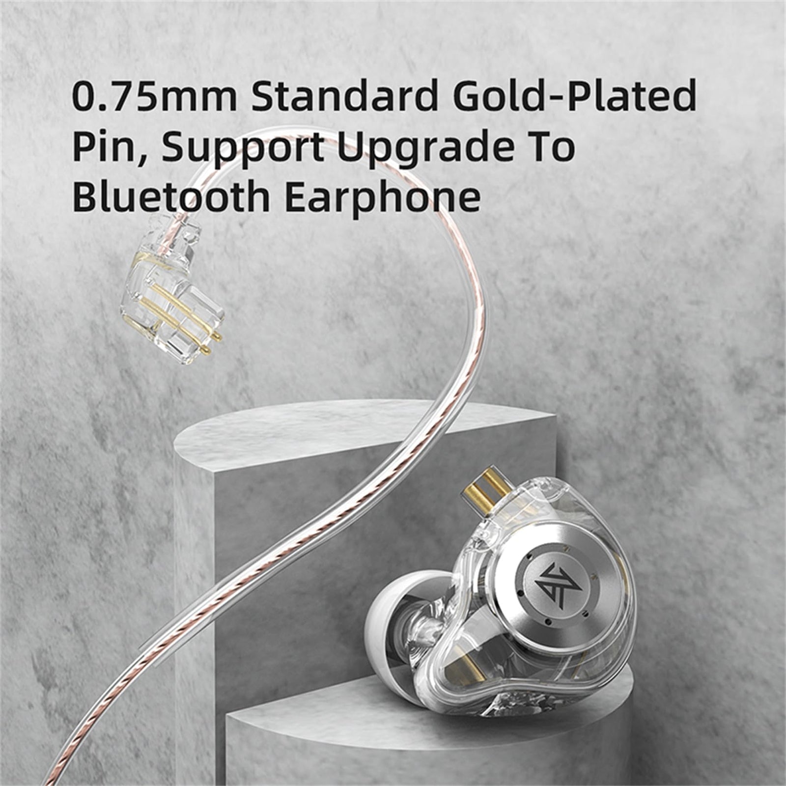 KZ EDX PRO Iem Gaming Earbuds with 1DD, Wired Earphones Headphones, KZ In-Ear...