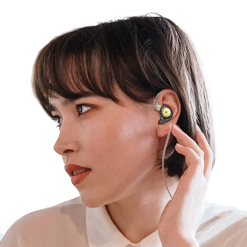 EDX PRO EDXPRO 10Mm Dual Magnetic Circuit Dynamic Drive Earphone 2PIN Cable Excellent Sound Quality Performance